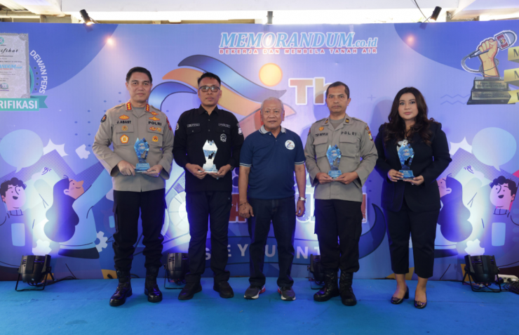 Polresta Sidoarjo Raih Apresiasi dari Memorandum Sebagai Mitra Terinovatif Pemanfaatan Media Sosial